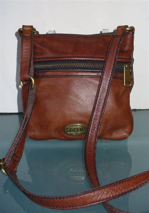 vintage fossil purse cross body